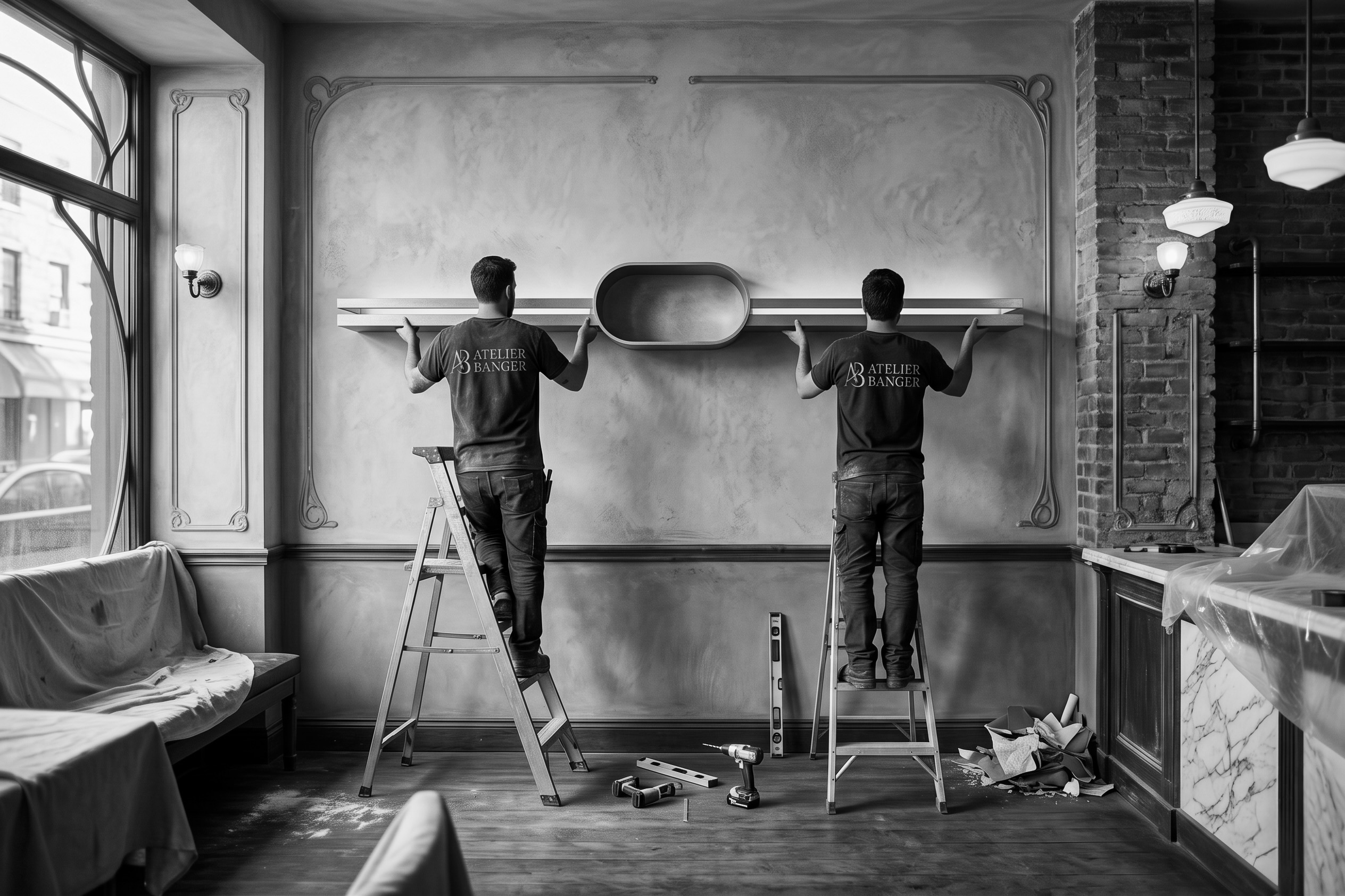 Installing — Atelier Banger workshop